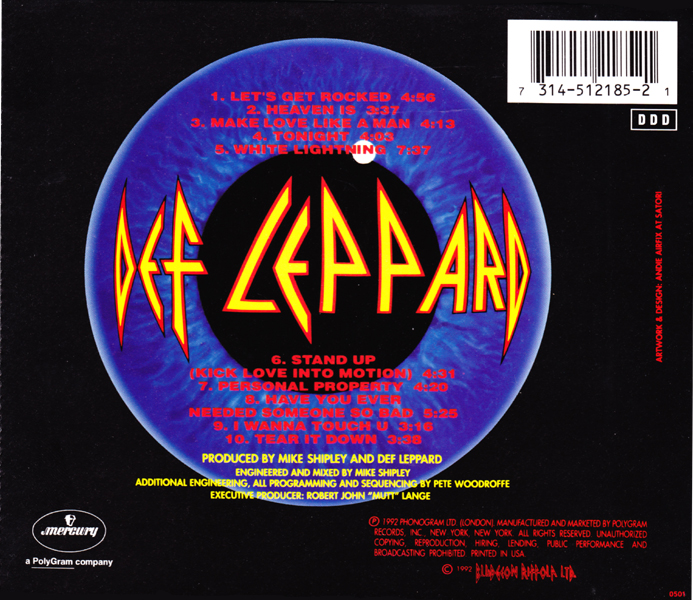 Def Leppard Discography