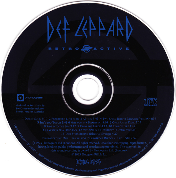 Def Leppard Discography