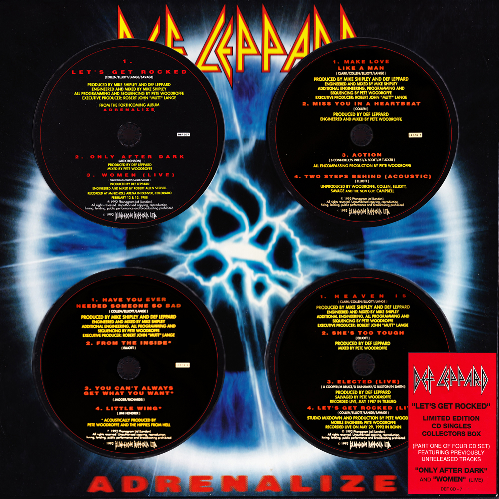 def leppard discography