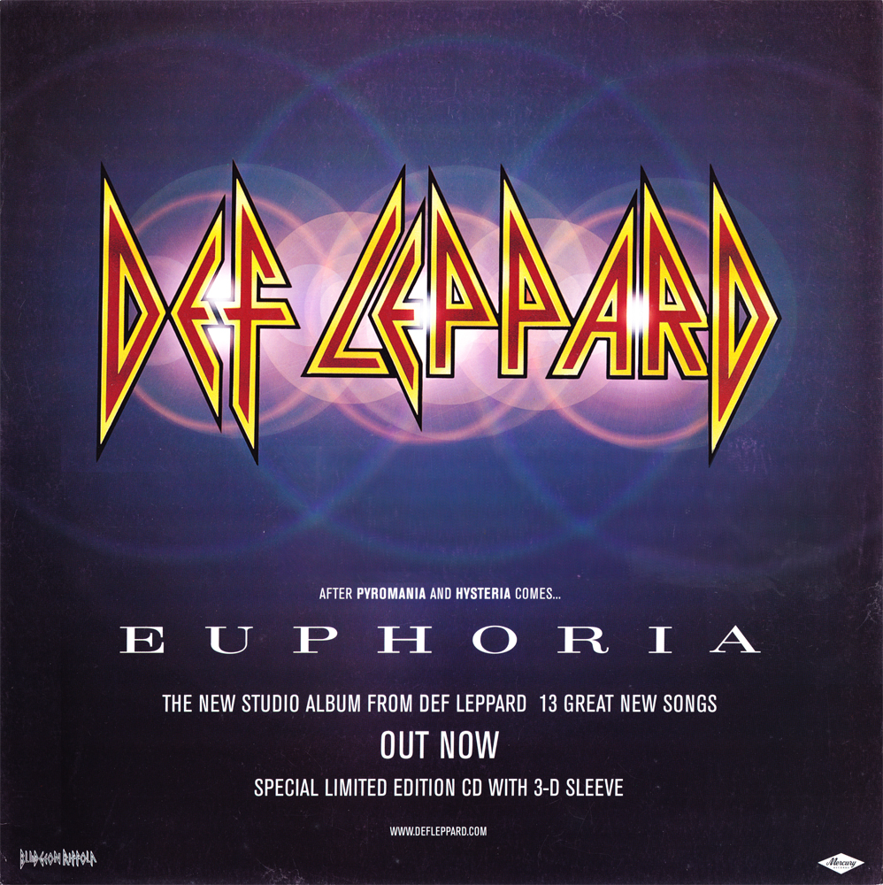 Def songs. Def Leppard Euphoria. Def Leppard группа обложка. Def Leppard Pyromania обложка.